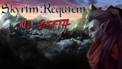 Skyrim - Requiem (без смертей, макс сложность) Данмер-Маг #1 Путь в вампиры