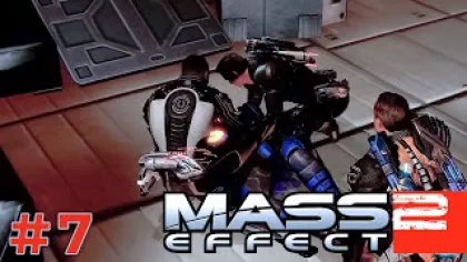 В ГАРРУСА ПОПАЛИ (Mass Effect 2) #7 прохождение игры