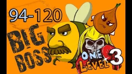 One Level 3 Gameplay Walkthrough Three BOSSes - (levels 94-120) ПОБЕГ из ТЮРЬМЫ