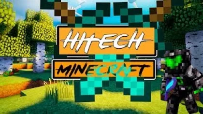 #2 Minecraft hitech|Механо майнкрафт|Играем в майн.