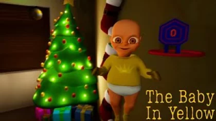 Прохождение Первой Ночи Младенец в Жёлтом ( Новогоднее Обновление!) / The Baby In Yellow