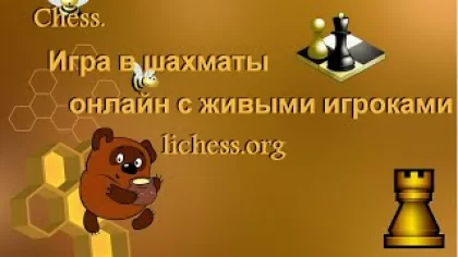 Игра в Шахматы онлайн lichess.org