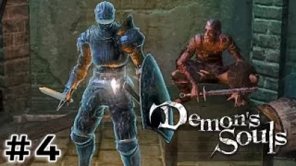 НАШЁЛ ТОРГОВЦА (Demon's Souls) #4 прохождение игры