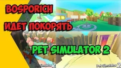 BOSPORICH идет покорять Pet Simulator 2!!!