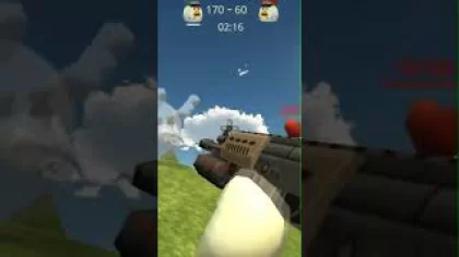 Сhicken Gun one against two / Best Online Games / Chicken Gun на коте