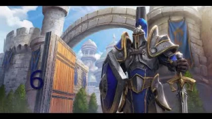 Прохождение Warcraft 3 Reforged #6 Глава 1 Оборона Странбрада