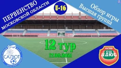 Обзор игры ФСК Салют 2005 2-1 СШ ЦДЮС (Мытищи)