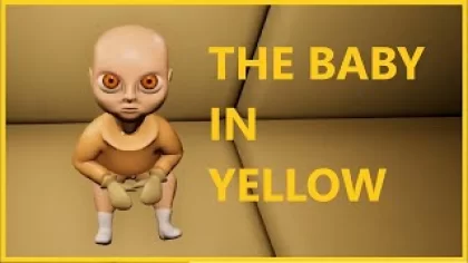 Прохождение The Baby In Yellow №2-Побег от ребёнка