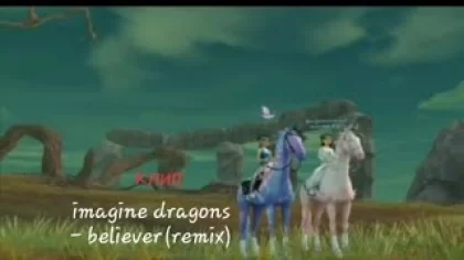 imagine dragons believer romy wave cover nsg remix/музыка/клип/Star stable Online
