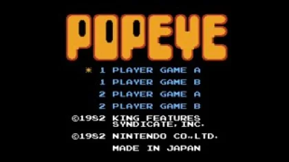 Прохождение игры Popeye (Денди/NES)