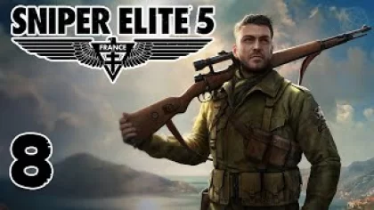 Sniper Elite 5 прохождение без комментариев часть 8 ➤ Sniper Elite 5 mission 7 ➤ Xbox Series X 60FPS
