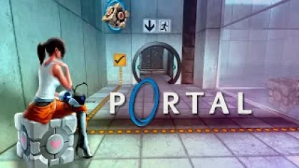 Опасные прыжки сквозь Порталы.▶️Полное прохождение игры Portal