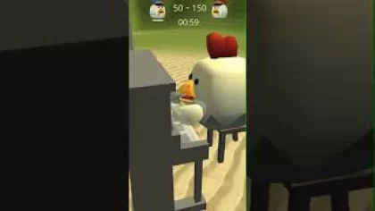 Chicken Gun playing the piano / Best Online Games