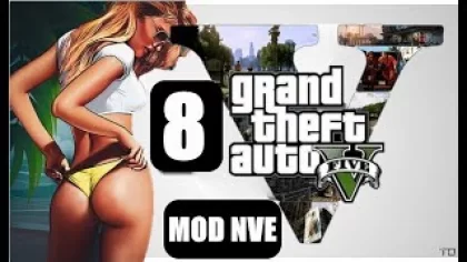 Grand Theft Auto V тихое прохождение на русском #8 MOD NVE