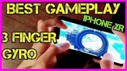 BEST THREE FINGER CLAW PUBG Mobile GAMER! Iphone XR PUBG Handcam Gameplay