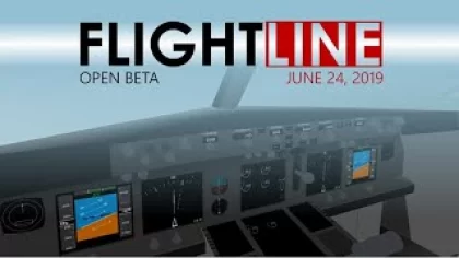 Обзор игры FLIGHTLINE(роблокс)Самый сложный симулятор полёта. "Профессиональная" посадка в шторм!!!