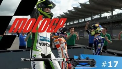 Прохождение игры MotoGP14 | #17 Sepang Circuit - Avintia | Dualshock 4