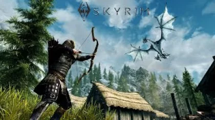 The Elder Scrolls V: Skyrim #4 Прохождение игры - Охота на дракона!