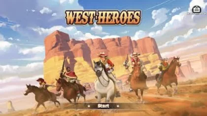 Wild West Heroes Gameplay Обзор Первый взгляд Летсплей (Android,APK)